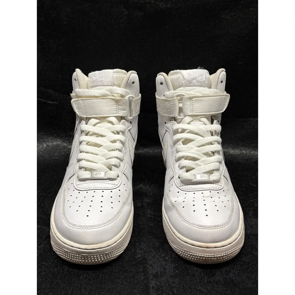 Nike Air Force 1 High 07 Mens Shoes White White CW2290-111 Size 9 High Top AF1